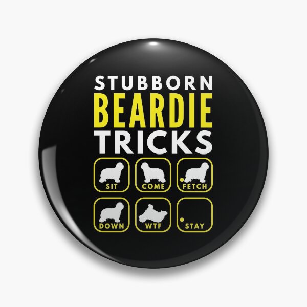 Item preview, Stubborn Beardie Tricks - Dog Training designed and sold by DoggyStyles.