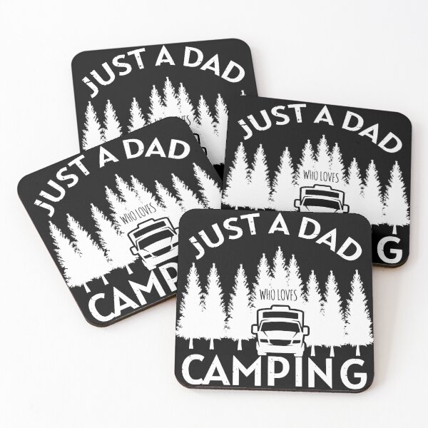 Item preview, just a dad who loves camping - Father day designed and sold by DahiyaTees.