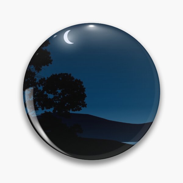 Item preview, Night Time lake With Tree And Moon Light designed and sold by JTS STORE.