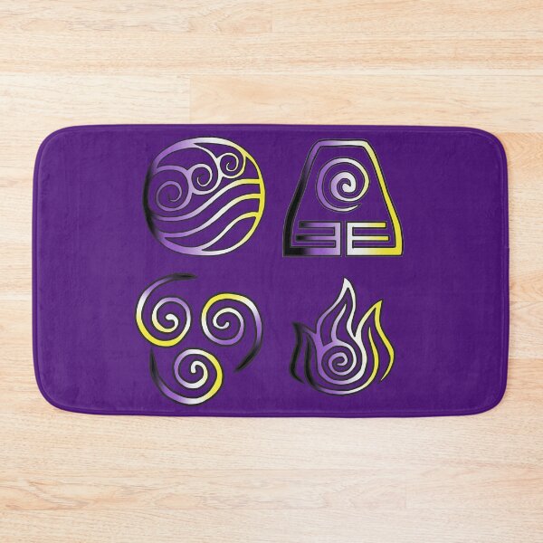 Item preview, Four Elements Non Binary Pride  designed and sold by Fandom-Finesse.