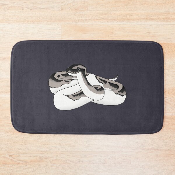 Item preview, Axanthic Piebald Ball Python Illustration designed and sold by anacecilia.