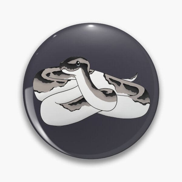 Item preview, Axanthic Piebald Ball Python Illustration designed and sold by anacecilia.