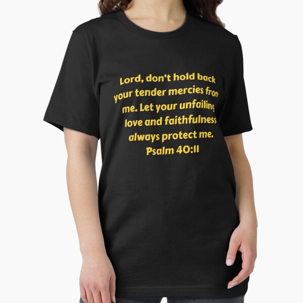Item preview, Bible Verse Psalm 40:11 designed and sold by Prayingwarrior.