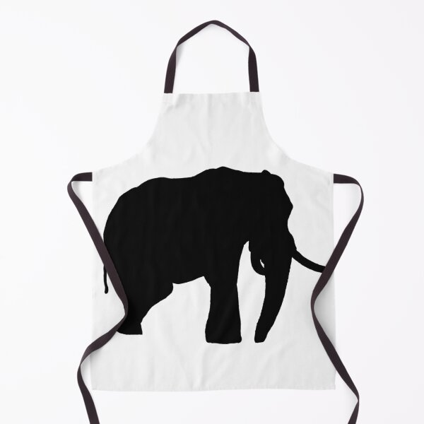 Item preview, Elephant silhouette designed and sold by Maths-4-Nerds.