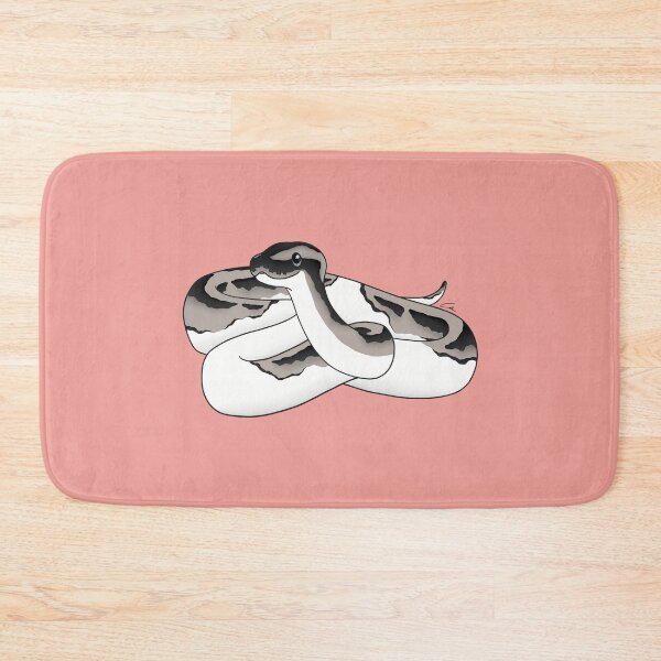 Item preview, Axanthic Piebald Ball Python Illustration II designed and sold by anacecilia.