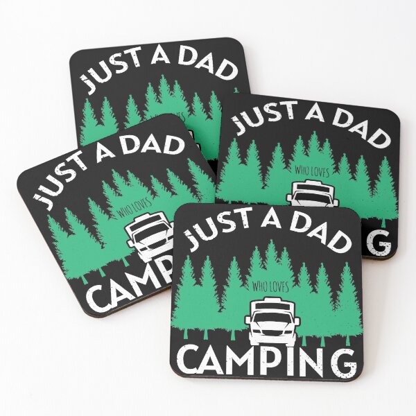 Item preview, just a dad who loves camping - dad love camping designed and sold by DahiyaTees.