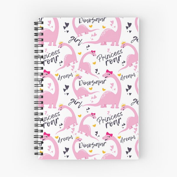 Item preview, Dinosaur Seamless Pattern, Pink designed and sold by graphic-genie.
