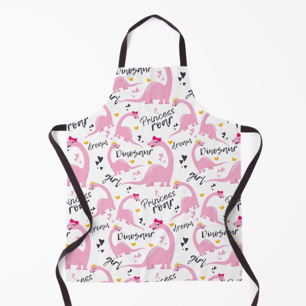 Item preview, Dinosaur Seamless Pattern, Pink designed and sold by graphic-genie.