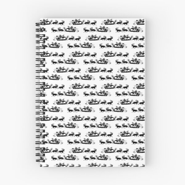 Item preview, Vintage Father Christmas and Reindeer Repeating Pattern designed and sold by Mary Evans Picture Library.