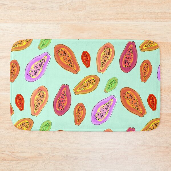 Item preview, Colorful Papaya pattern designed and sold by orangerinka.