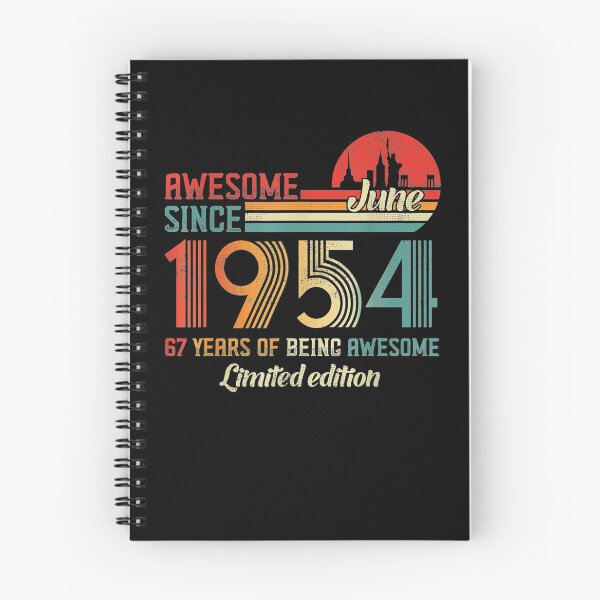 Item preview, Awesome Since June 1954 67 Years Old Born June 1954  designed and sold by sheilase.
