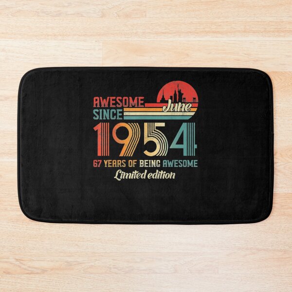 Item preview, Awesome Since June 1954 67 Years Old Born June 1954  designed and sold by sheilase.