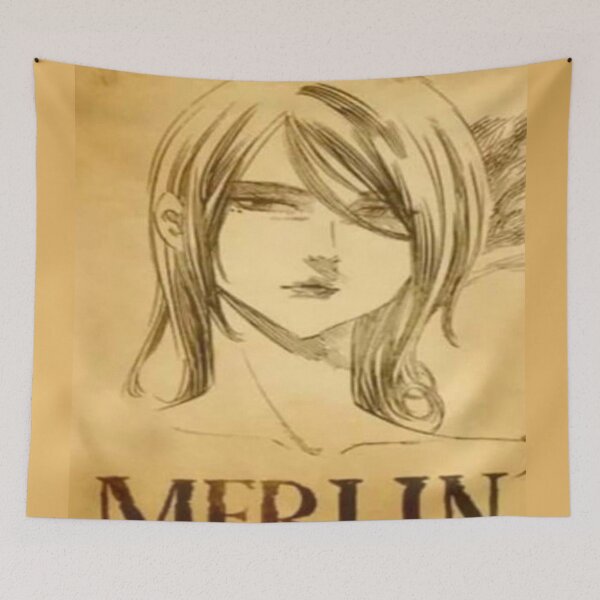 Item preview, Merlin Wanted Poster designed and sold by StickersbyMaliy.