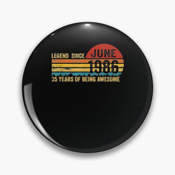 Item preview, Legend Since June 1986 35th Birthday 35 Year Old  designed and sold by sheilase.