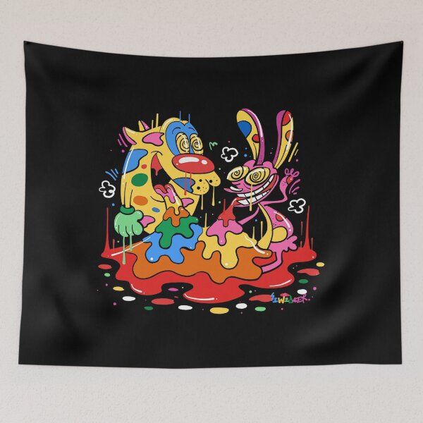 Item preview, Ren and Stimpy T-Shirt designed and sold by xucxucy17.