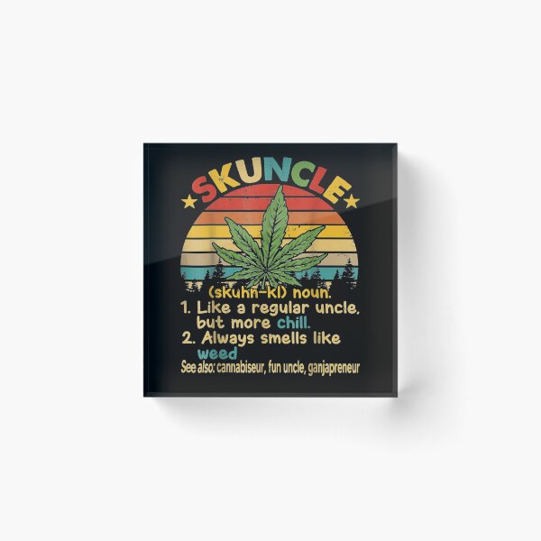 Item preview, Skuncle Definition Happy Father's Day Proud Uncle Weed Lover  designed and sold by sheilase.