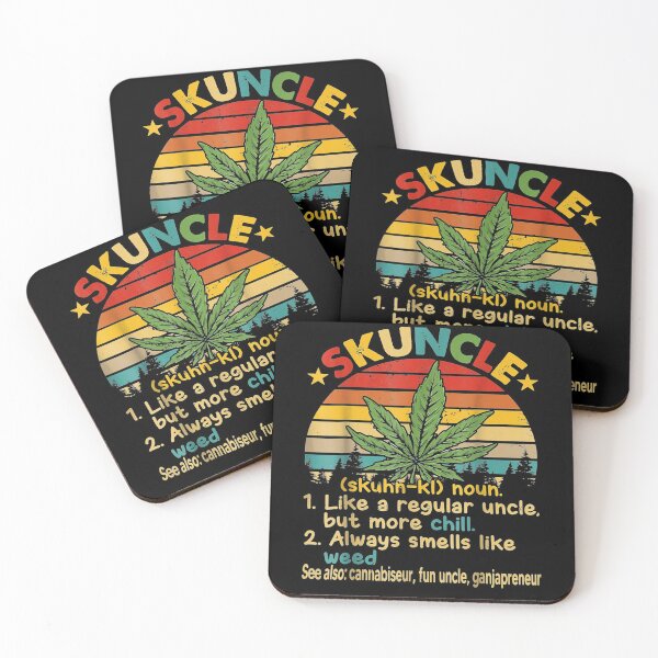 Item preview, Skuncle Definition Happy Father's Day Proud Uncle Weed Lover  designed and sold by sheilase.