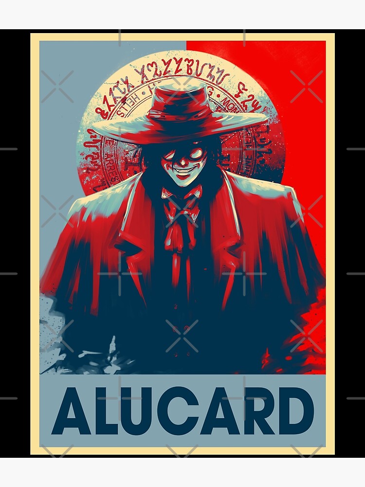 Hellsing Dark Fantasy Anime Ultimate Alucards | Poster