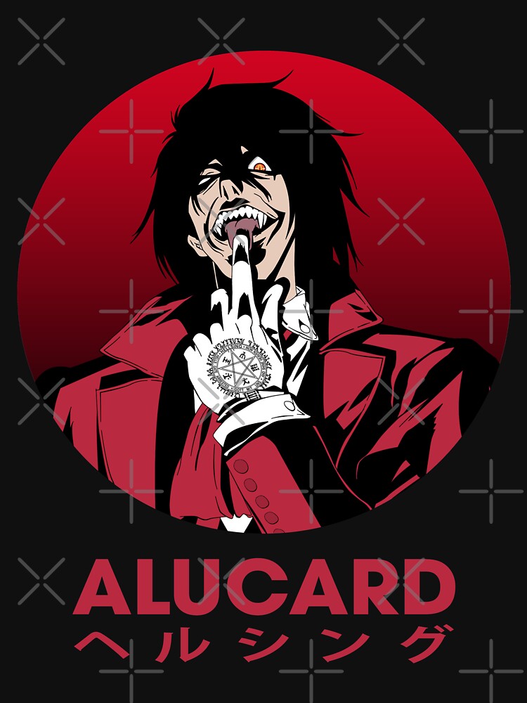 Alucard Hellsing Dark Fantasy Anime Ultimate Character Poster for Sale by  BillScott2