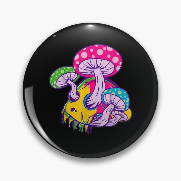 Item preview, Melting Psychedelic Skull  designed and sold by sheilase.
