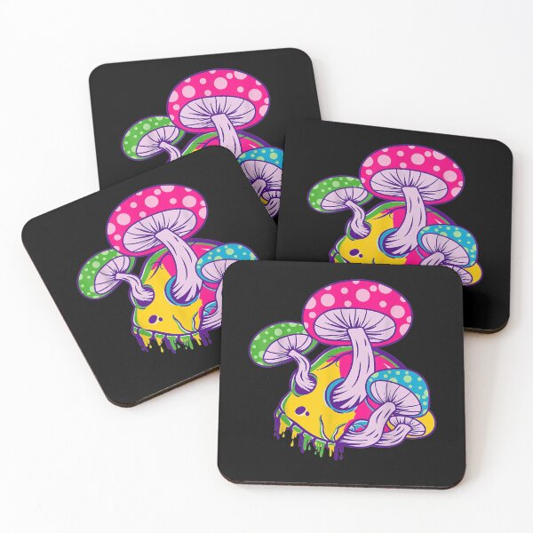 Item preview, Melting Psychedelic Skull  designed and sold by sheilase.