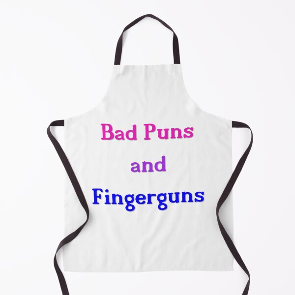 Item preview, Bisexual Bad Puns and Fingerguns designed and sold by BitterbluePine.