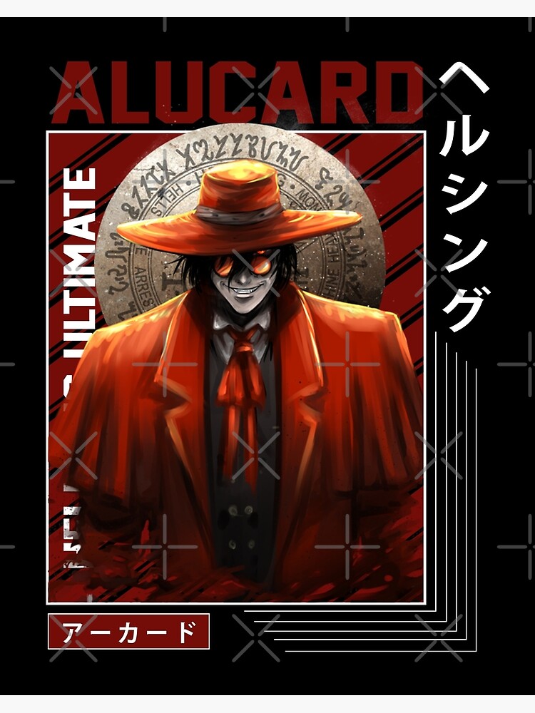 Hellsing Alucard Bullet Dark Fantasy Anime Poster for Sale by BillScott2