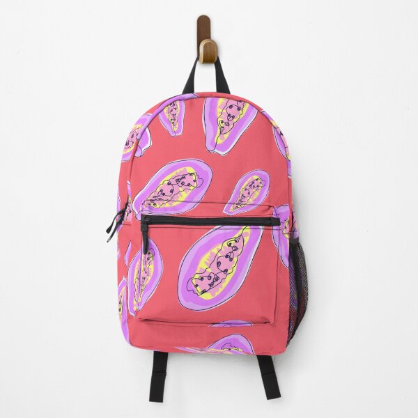 Item preview, Violet papaya print designed and sold by orangerinka.