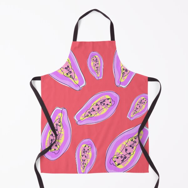 Item preview, Violet papaya print designed and sold by orangerinka.