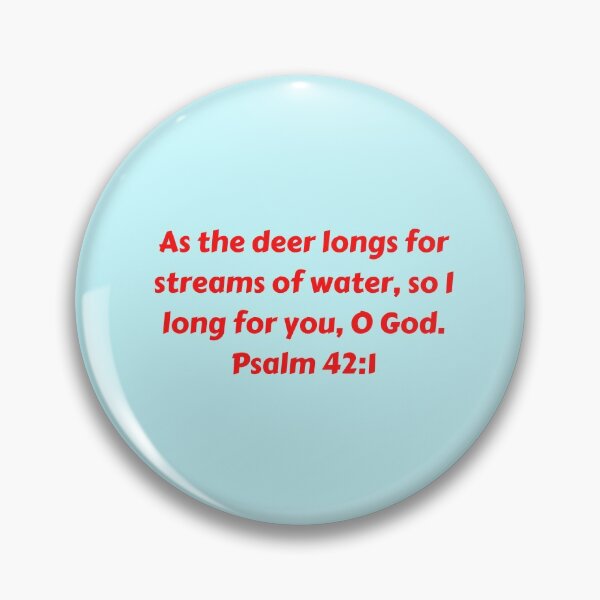Item preview, Bible Verse Psalm 42:1 designed and sold by Prayingwarrior.