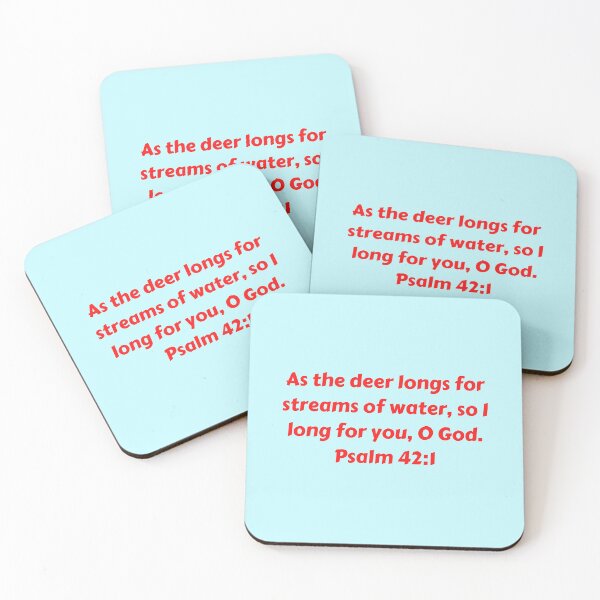 Item preview, Bible Verse Psalm 42:1 designed and sold by Prayingwarrior.