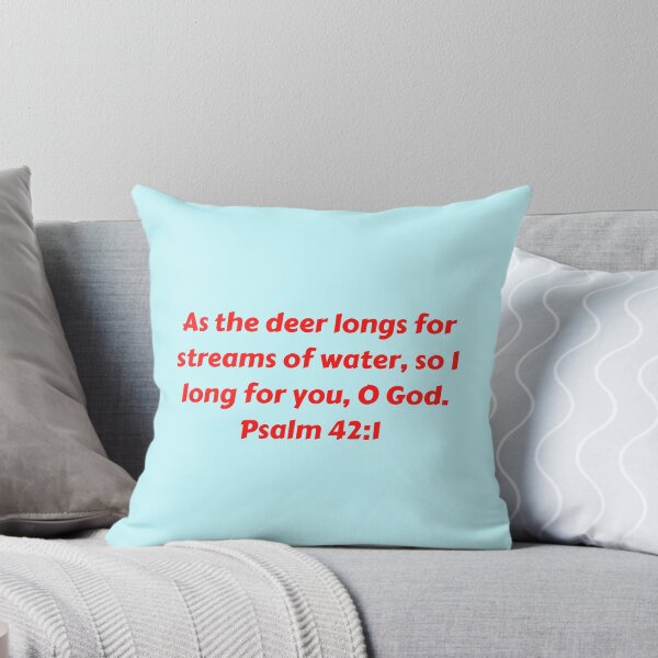 Artikelvorschau, Bible Verse Psalm 42:1 entworfen und verkauft von Prayingwarrior.