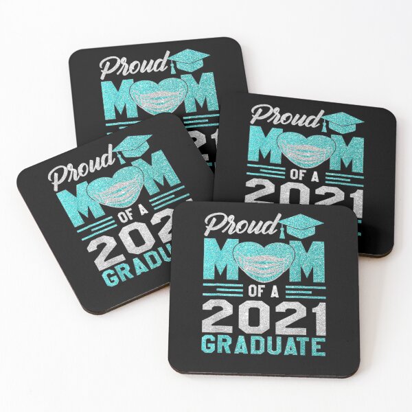 Item preview, Proud Mom Of A Class Of 2021 Face Mask Graduate Mother  designed and sold by sheilase.
