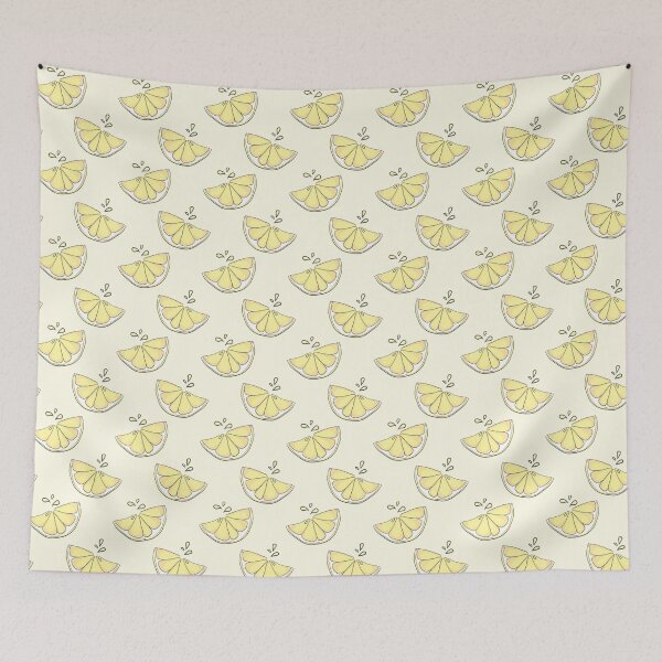 Item preview, Nice Lemon Seamless Pattern Yellow Background designed and sold by Peekonet.