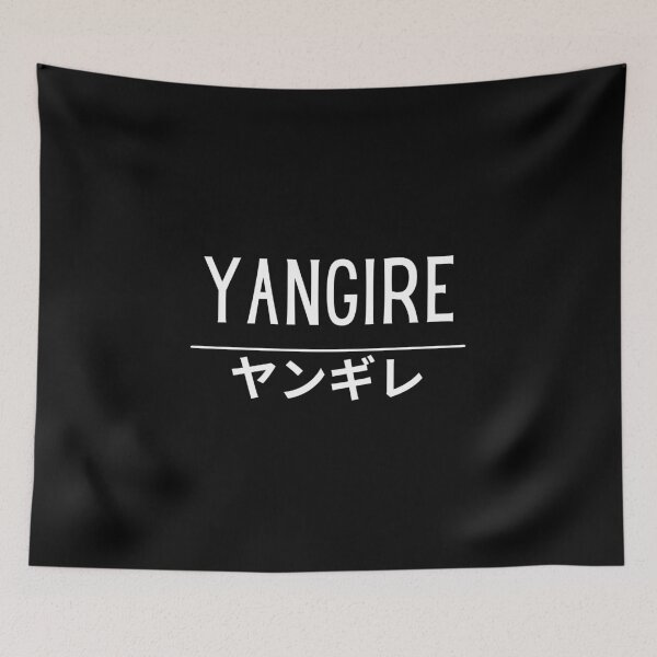 Item preview, Yangire Japanese Kanji Dere Otaku Anime Humor designed and sold by Massaie55.