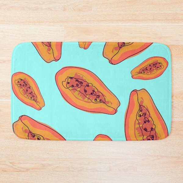 Item preview, Papaya print II designed and sold by orangerinka.