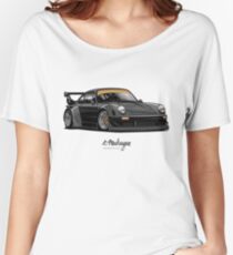 RWB (black) Women's Relaxed Fit T-Shirt