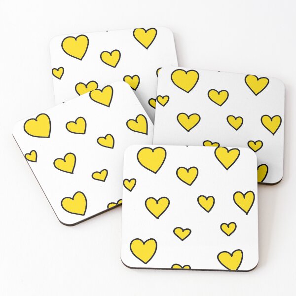 Item preview, Yellow Hearts designed and sold by LiaJstudios.