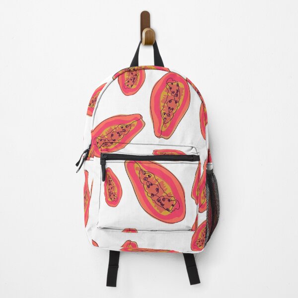 Item preview, Fiery orange papaya print II designed and sold by orangerinka.