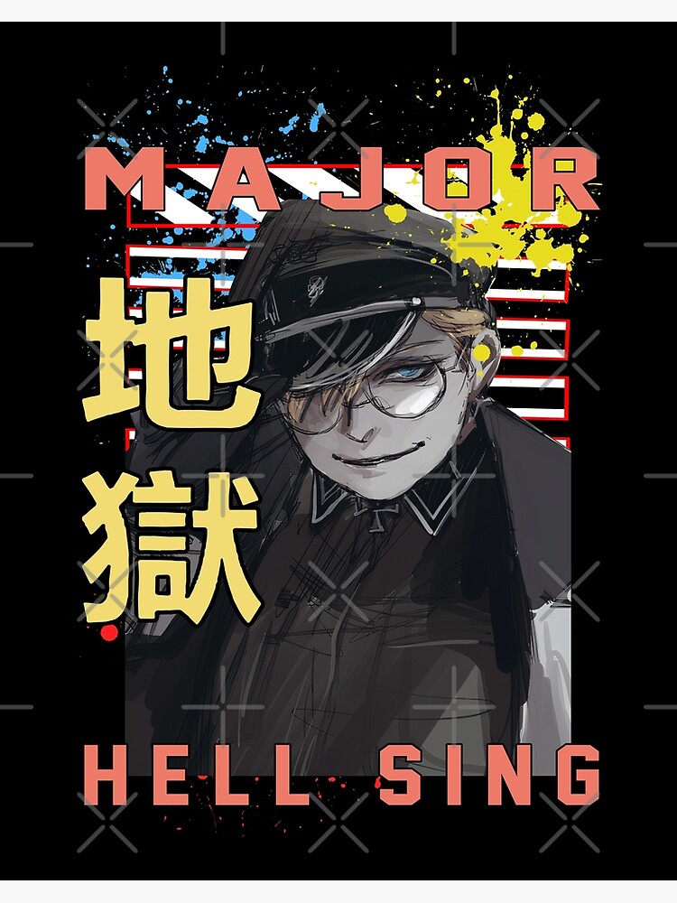 Hellsing Alucard Bullet Dark Fantasy Anime Poster for Sale by BillScott2