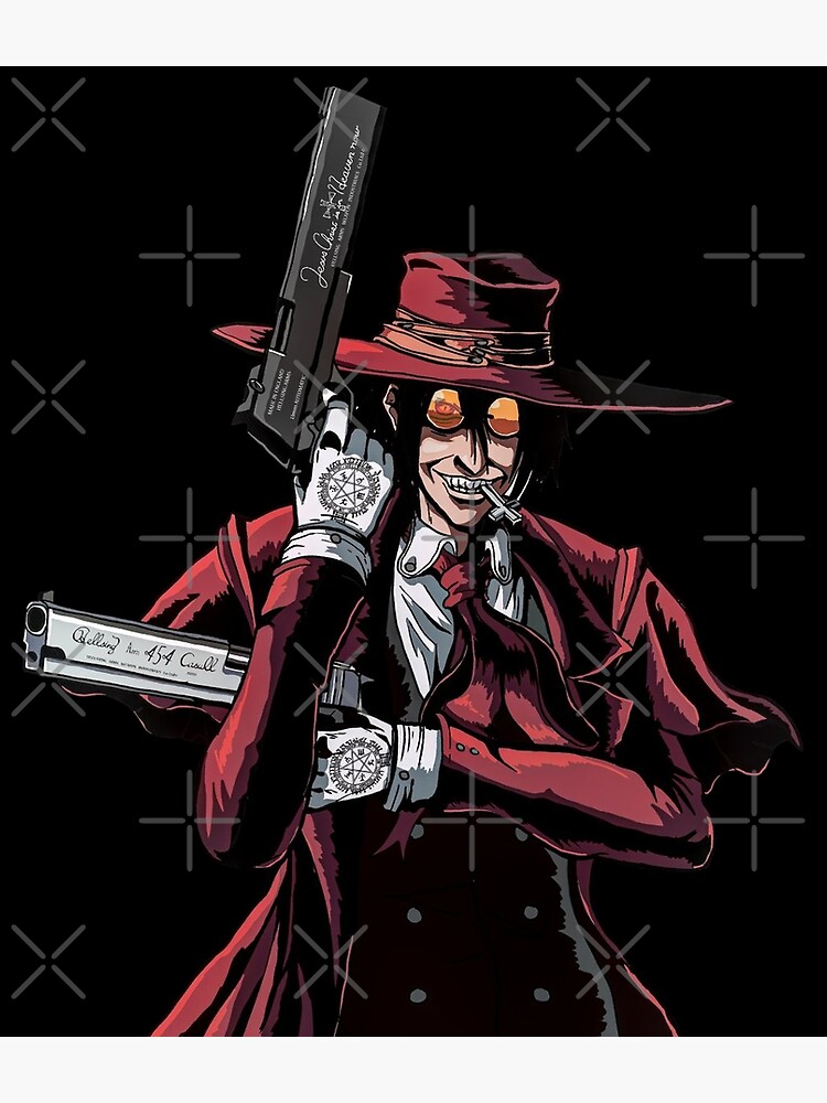 Hellsing Dark Fantasy Anime Ultimate Alucards | Poster