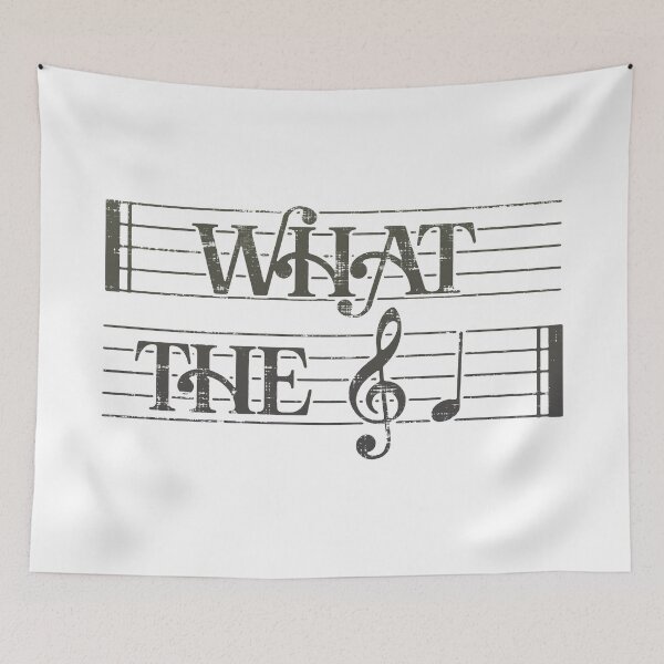 Item preview, What The F Musical Note designed and sold by LavaDeception.
