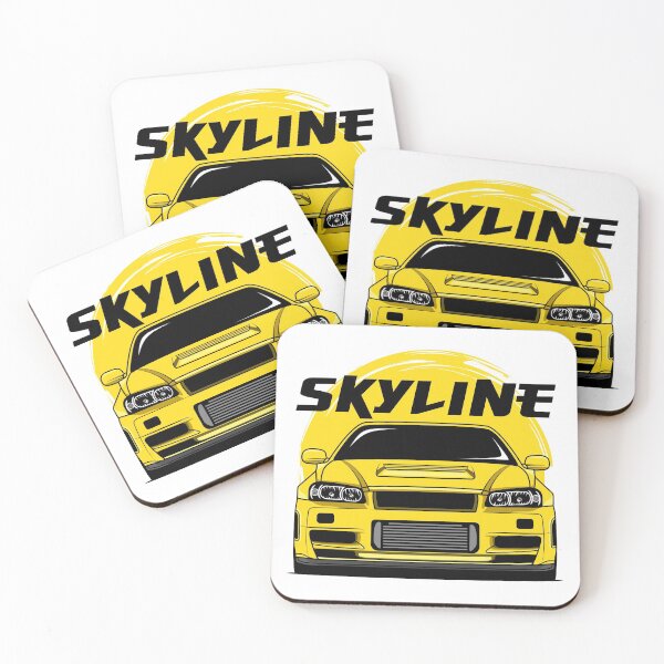 Item preview, Yellow Skyline R34 designed and sold by goldentuners.