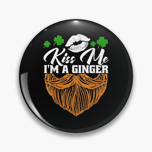 Item preview, Kiss Me Im A Ginger Funny Beard Gift  designed and sold by sheilase.