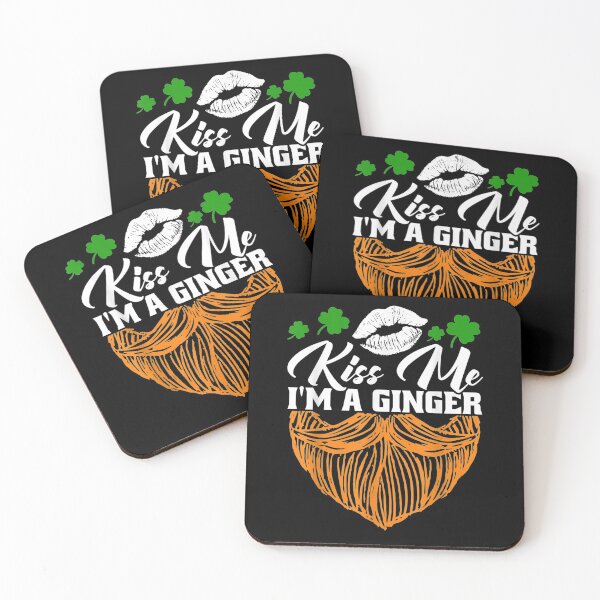 Item preview, Kiss Me Im A Ginger Funny Beard Gift  designed and sold by sheilase.