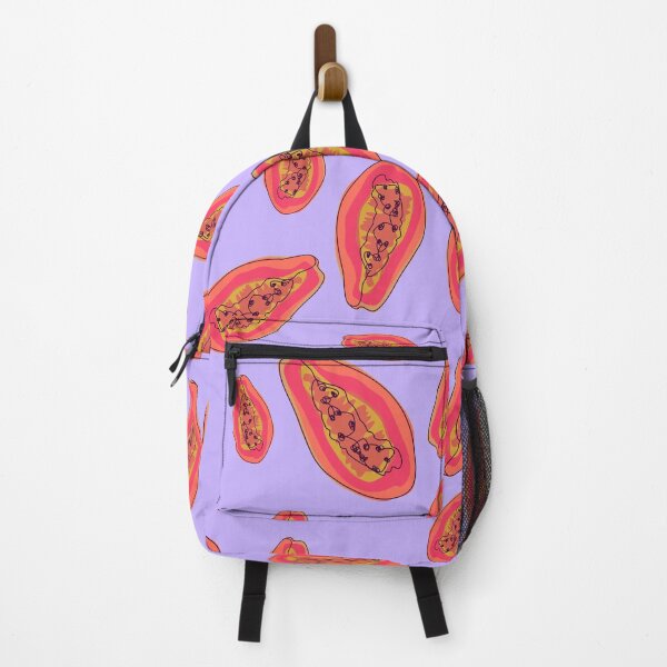 Item preview, Fiery orange papaya print III designed and sold by orangerinka.