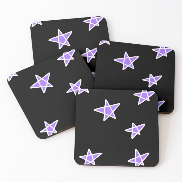 Item preview, Purples stars, white lines designed and sold by LiaJstudios.