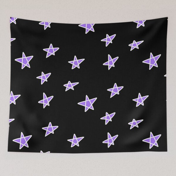 Item preview, Purples stars, white lines designed and sold by LiaJstudios.