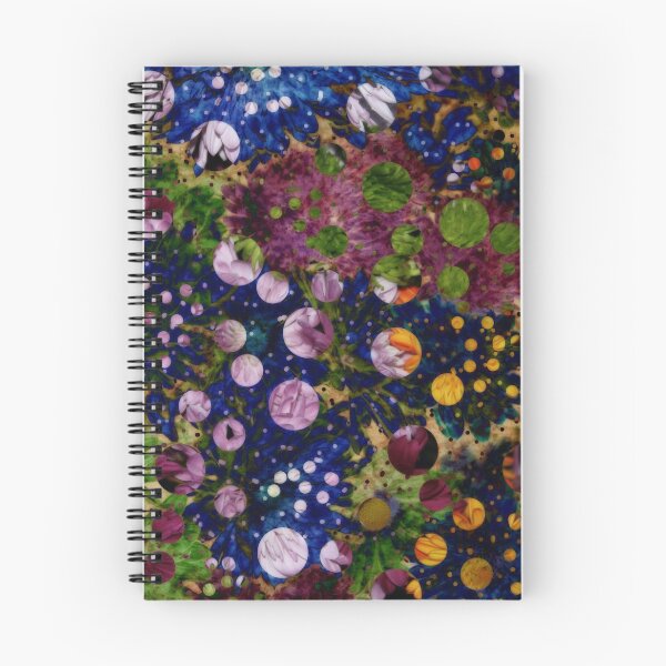 Artikelvorschau, Sternenklarer Sommer - Abstrakte Blumen und Kreise entworfen und verkauft von TheSplitWindow.