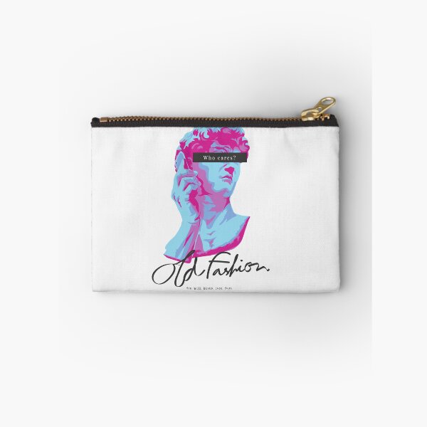 Artikelvorschau, Old Fashion Slogan mit antiker Statue mit Smartphone-Illustration entworfen und verkauft von Peekonet.